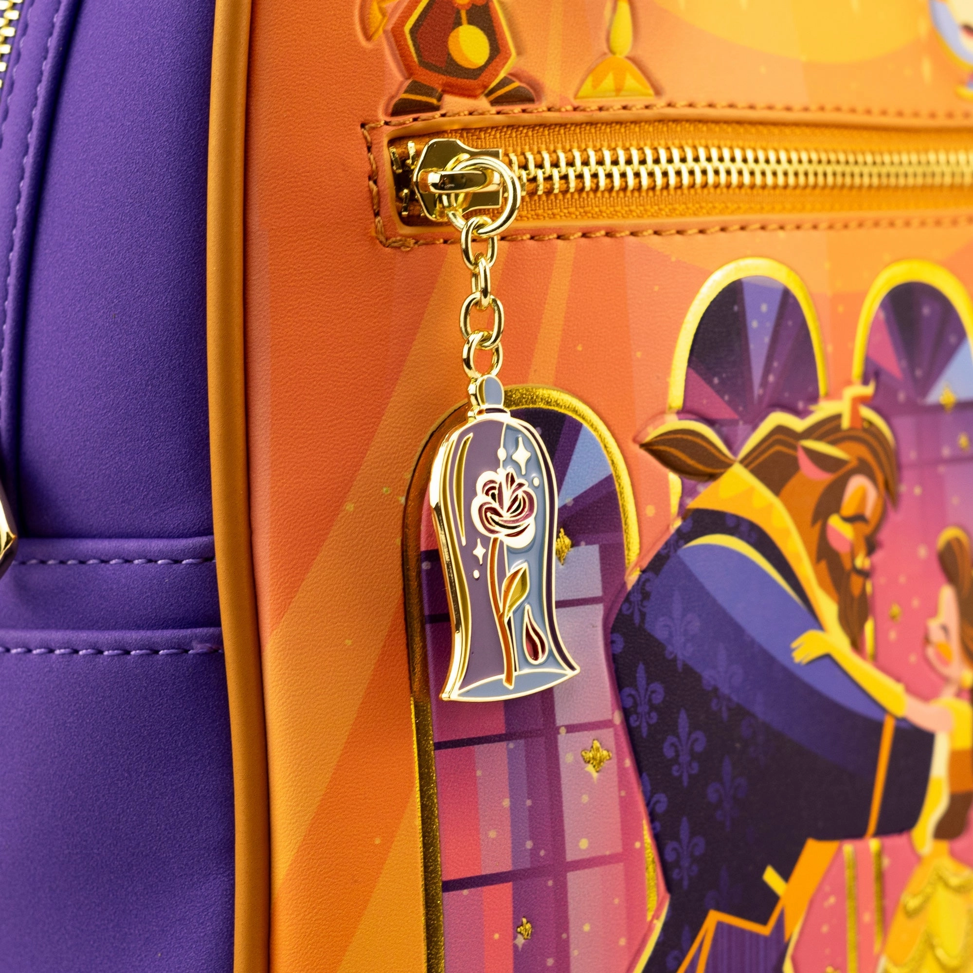 Loungefly x Disney Beauty and the Beast Ballroom Scene Mini Backpack