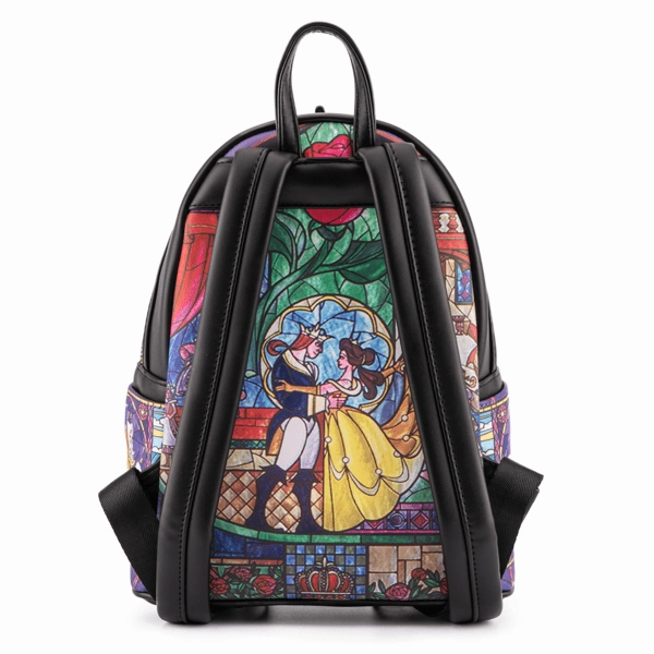 Loungefly x Disney Beauty and the Beast Belle Castle Mini Backpack