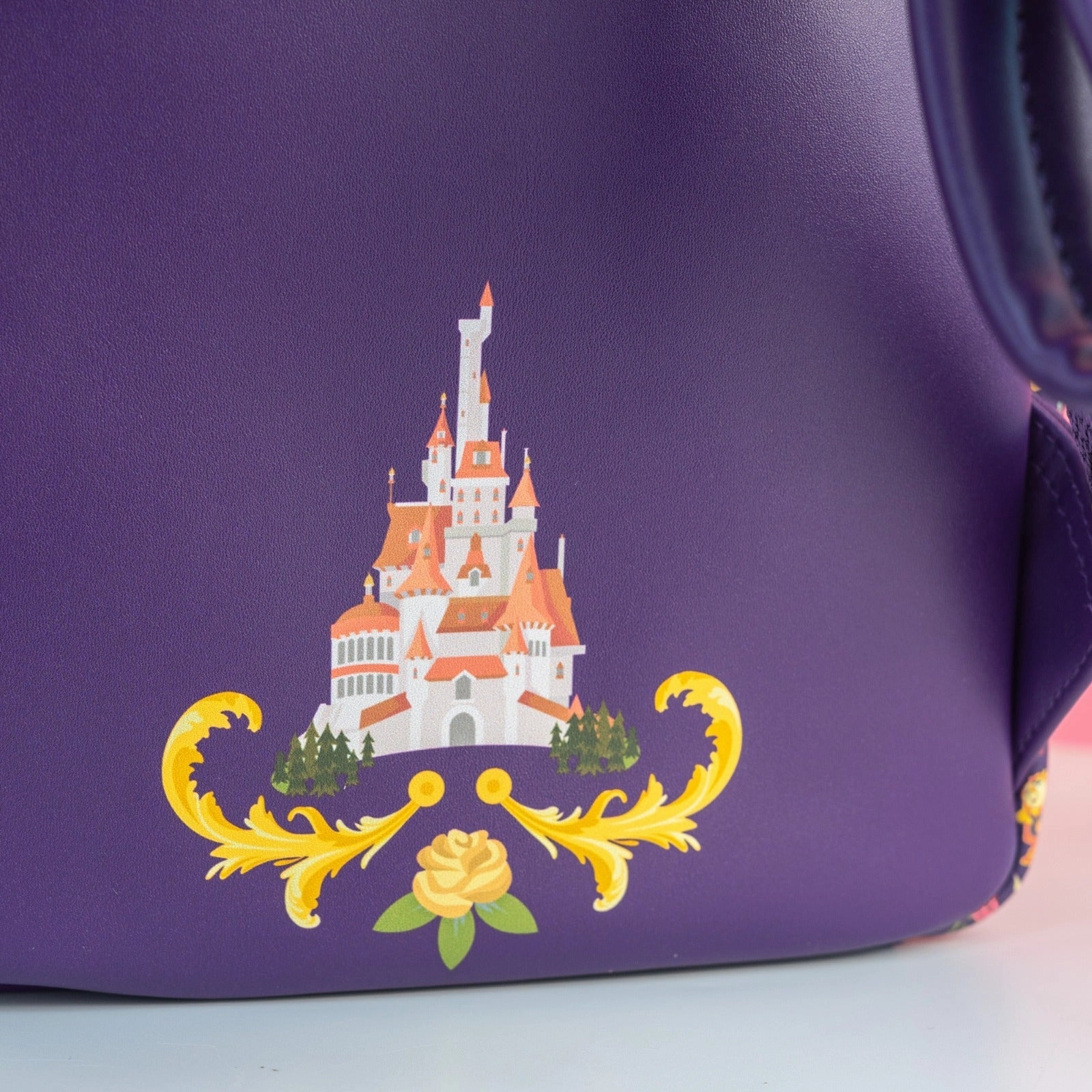 Loungefly x Disney Beauty and The Beast Belle Film Icons Mini Backpack