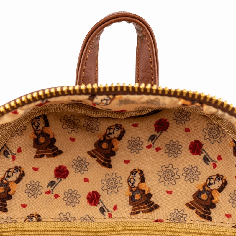 Loungefly x Disney Beauty and the Beast Cogsworth Cosplay Mini Backpack