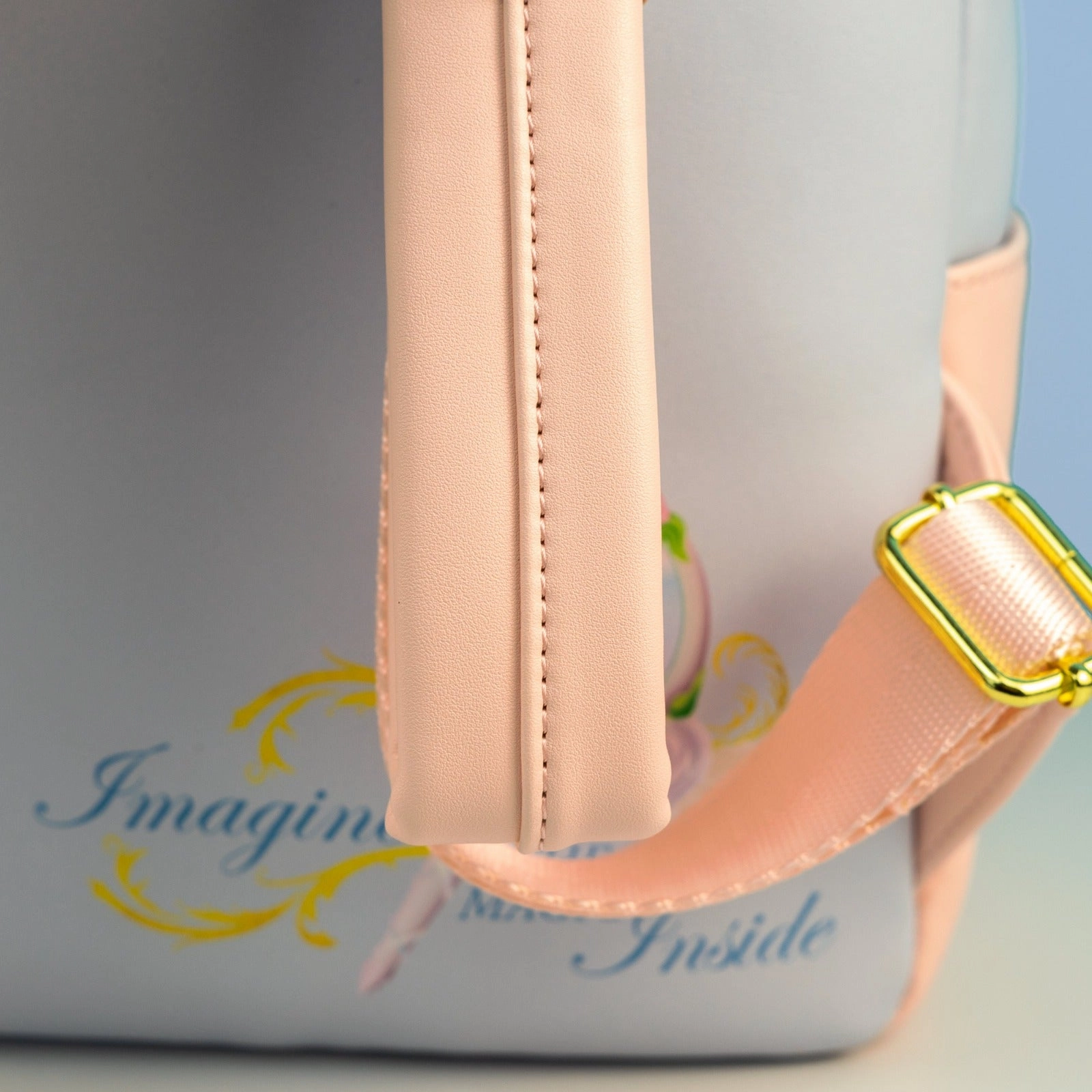 Loungefly x Disney Beauty and The Beast Floral Mirror Mini Backpack