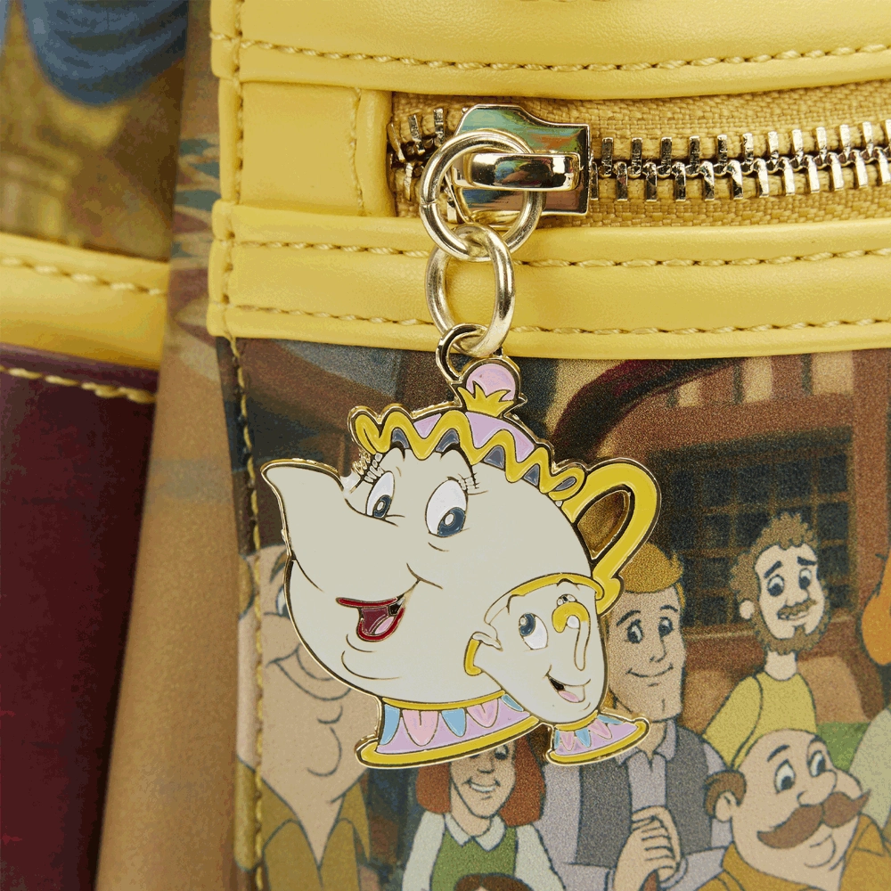 Loungefly x Disney Beauty and The Beast Scenes Mini Backpack