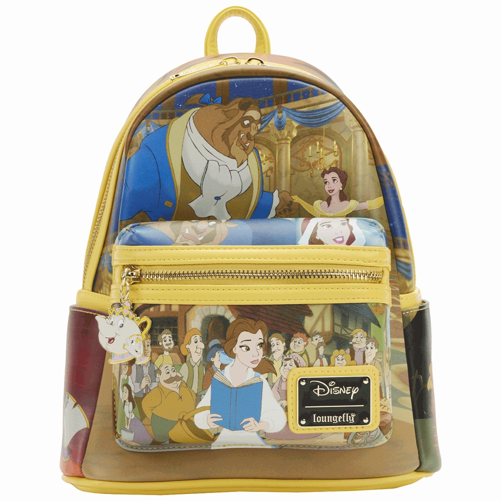 Loungefly x Disney Beauty and The Beast Scenes Mini Backpack