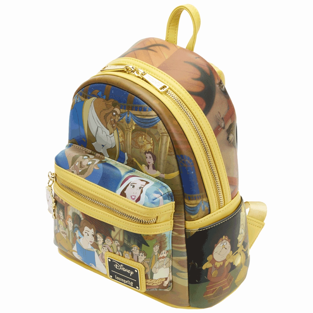 Loungefly x Disney Beauty and The Beast Scenes Mini Backpack