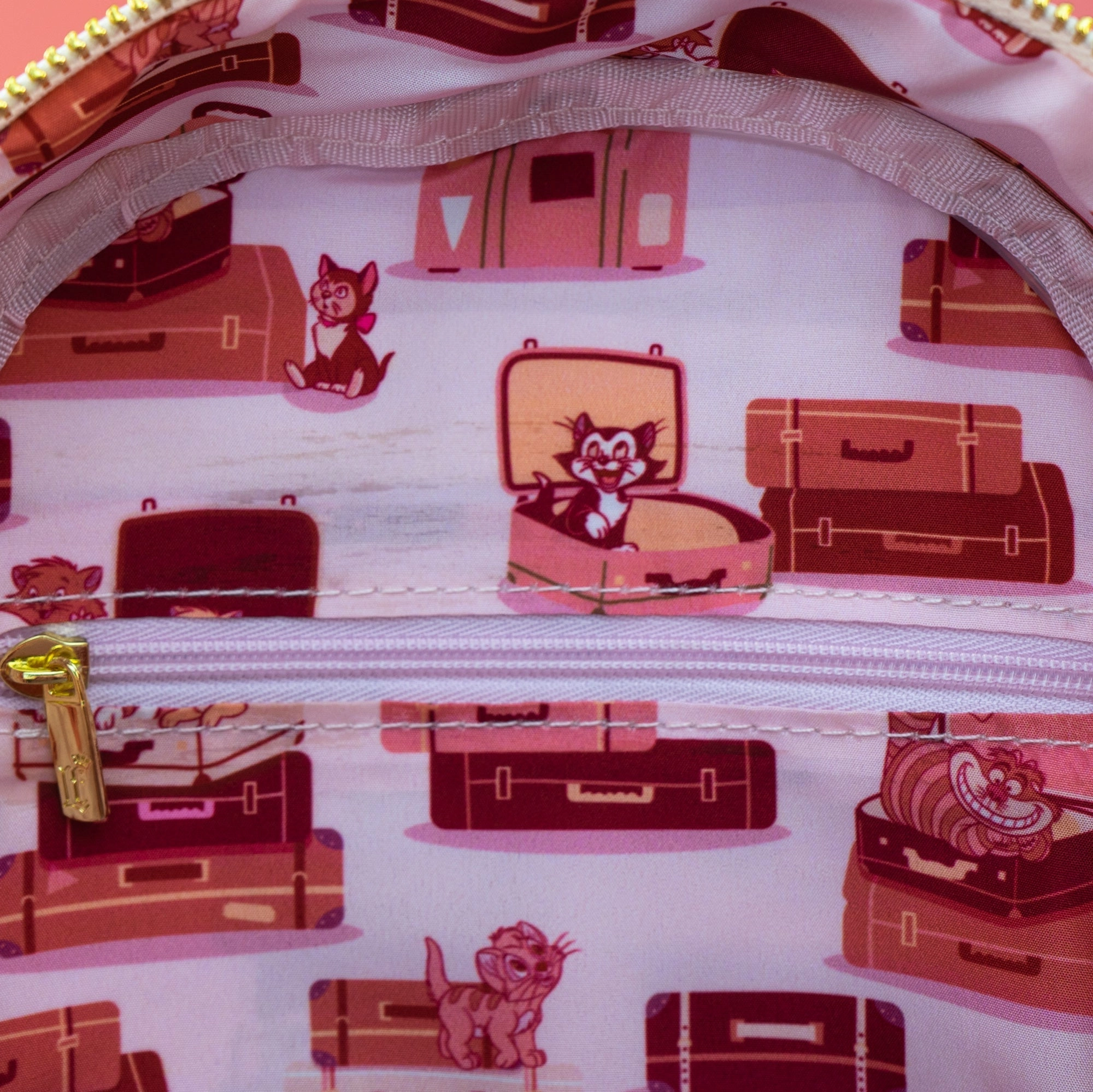 Loungefly x Disney Cats Among Luggage Mini Backpack