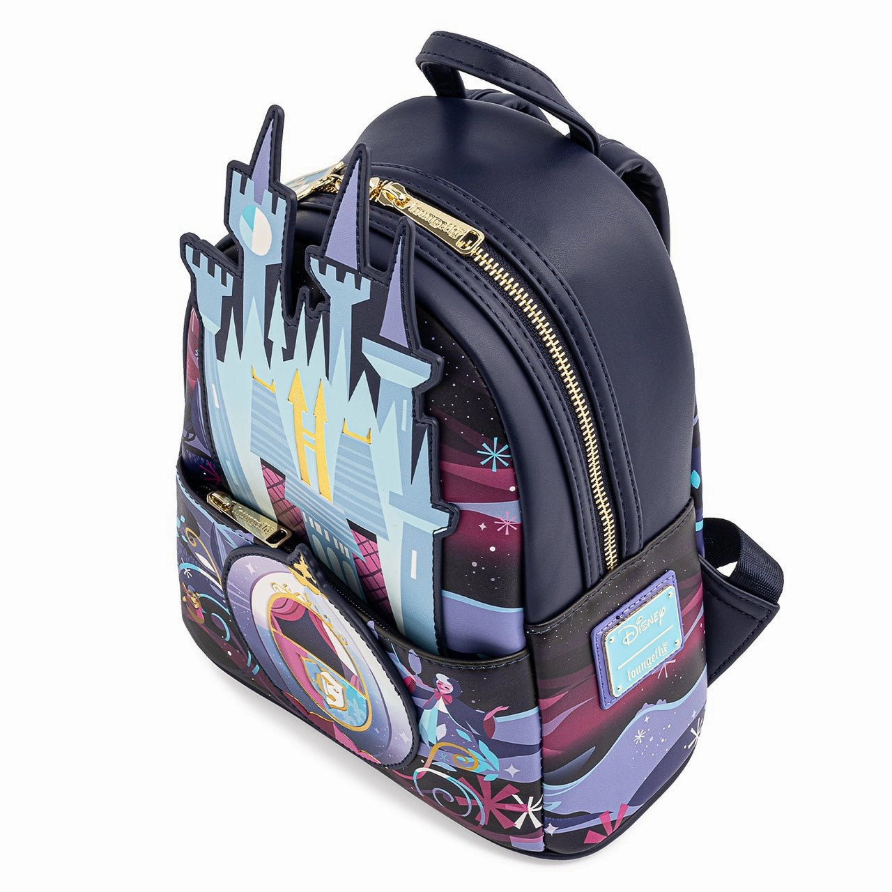 Loungefly x Disney Cinderella Castle Mini Backpack
