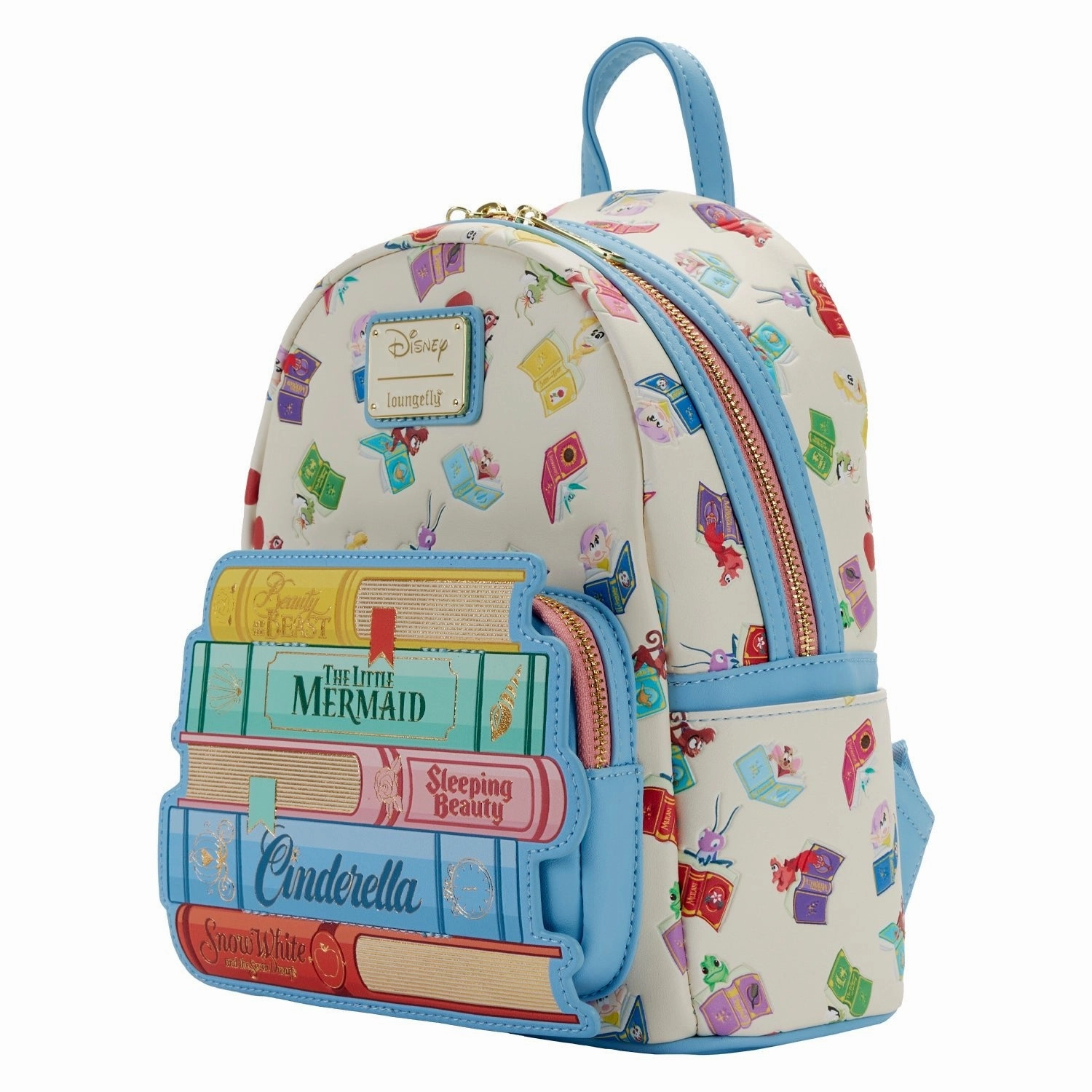 Loungefly x Disney Classic Princess Books Mini Backpack