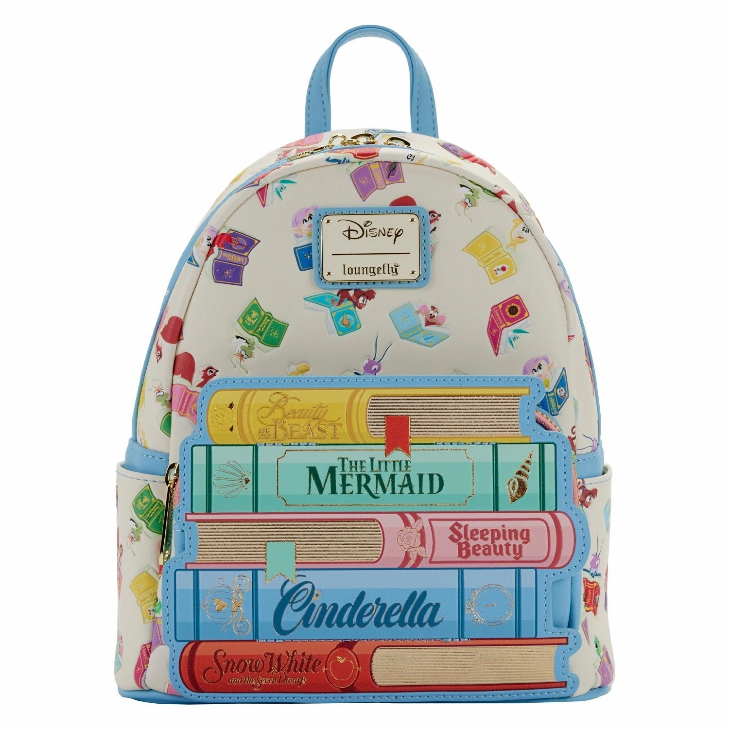 Loungefly x Disney Classic Princess Books Mini Backpack