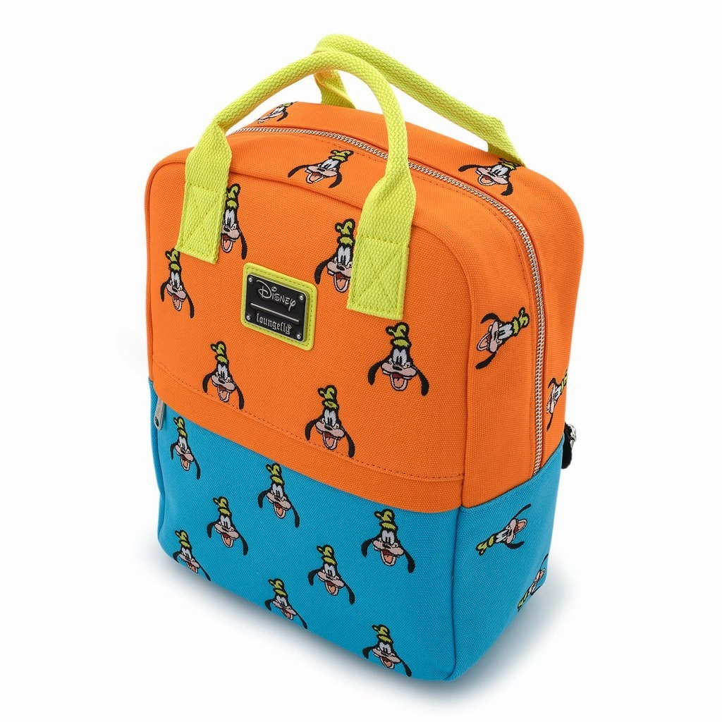 Loungefly x Disney Goofy All Over Print Canvas Mini Backpack