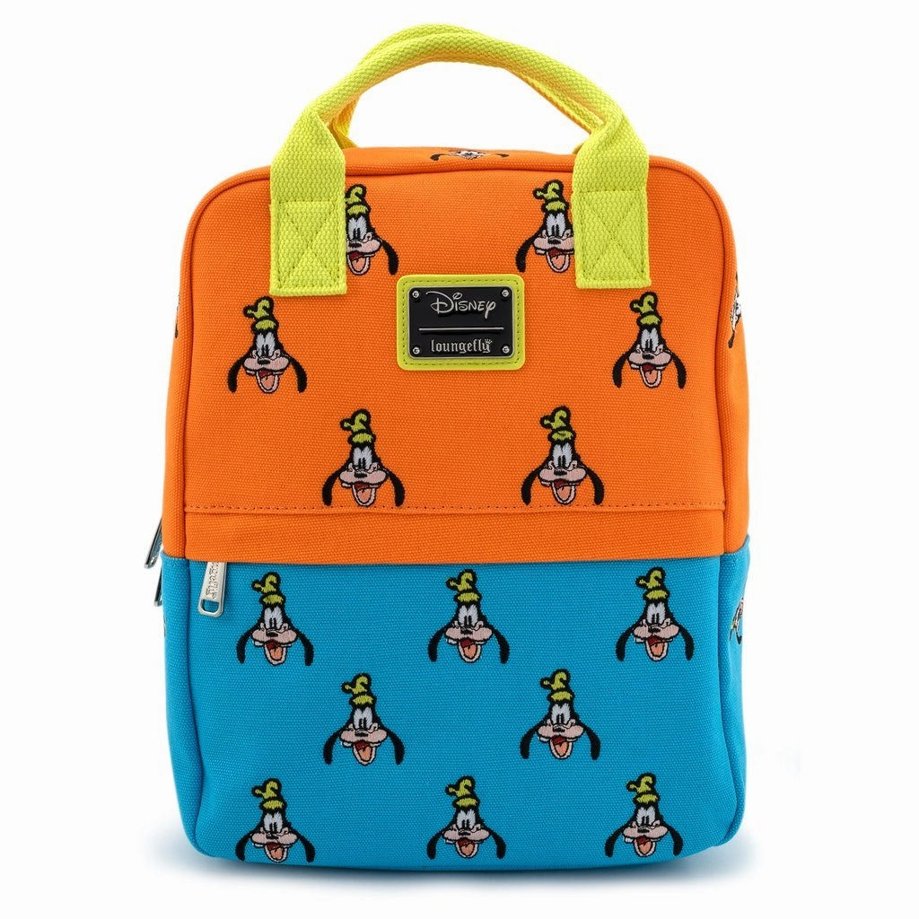 Loungefly x Disney Goofy All Over Print Canvas Mini Backpack