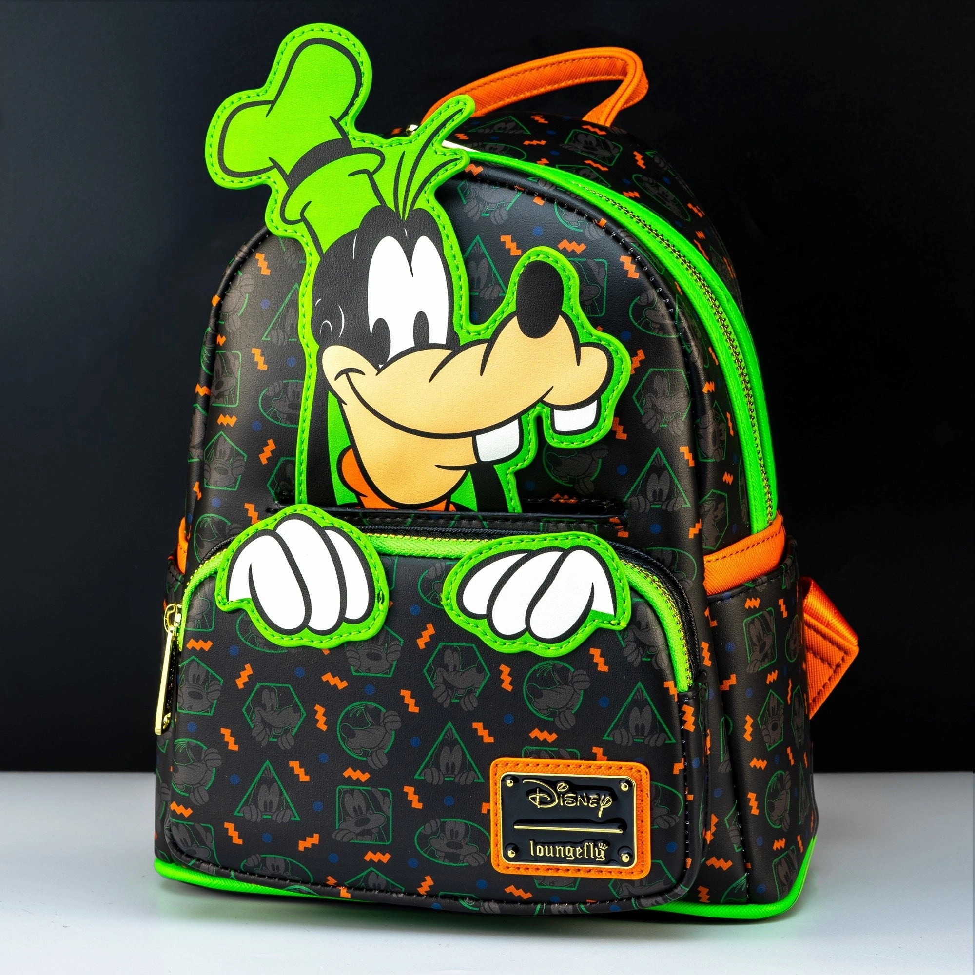 Loungefly x Disney Goofy Sliding Pose Mini Backpack
