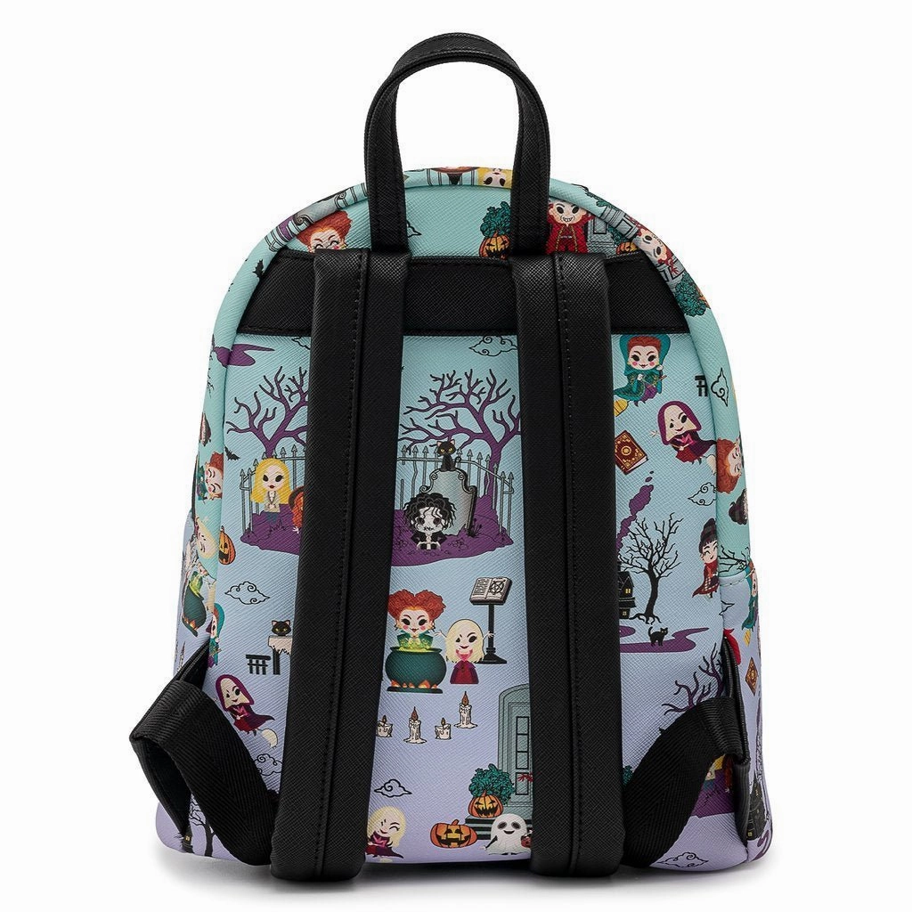 Loungefly x Disney Hocus Pocus All Over Print Mini Backpack