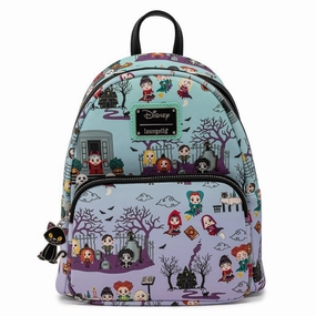 Loungefly x Disney Hocus Pocus All Over Print Mini Backpack