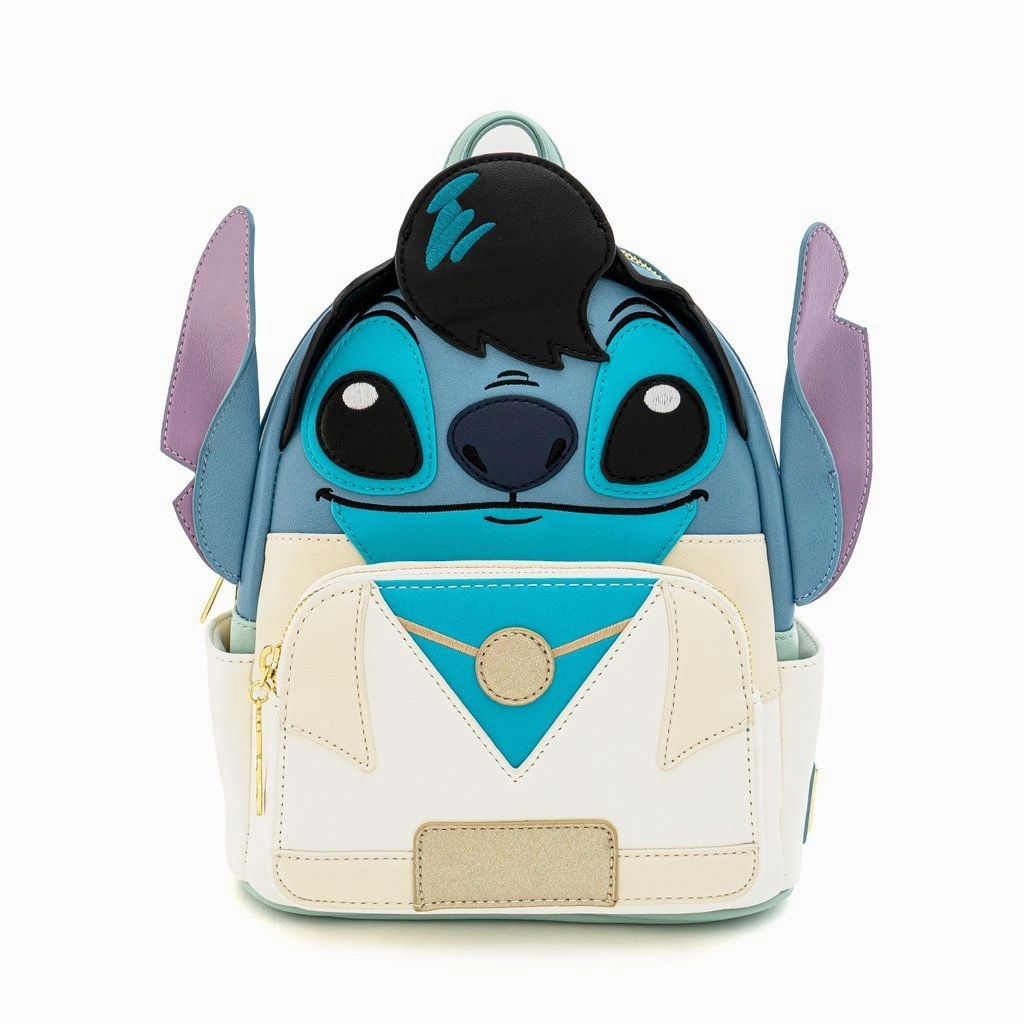 Loungefly X Disney Lilo and Stitch Elvis Stitch Cosplay Mini Backpack