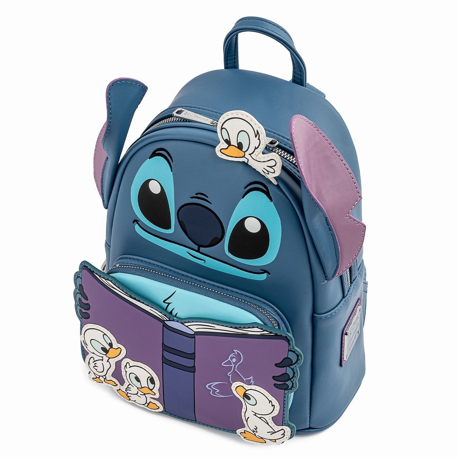 Loungefly x Disney Lilo and Stitch Story Time Duckies Mini Backpack