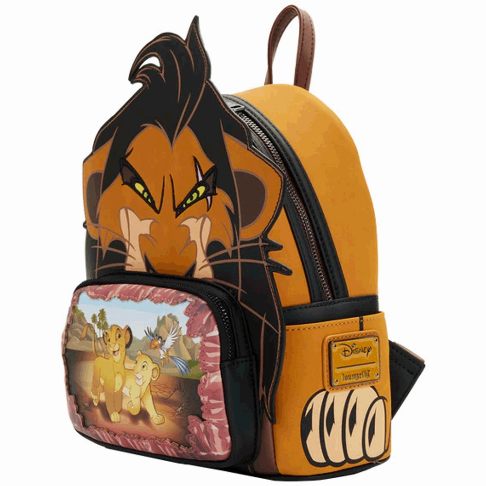 Loungefly x Disney Lion King Villains Scene Scar Mini Backpack