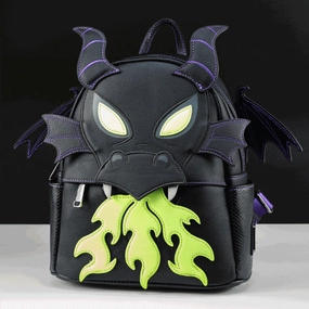 Loungefly x Disney Maleficent Dragon Breathing Fire Mini Backpack