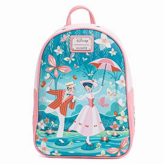 Loungefly x Disney Mary Poppins Jolly Holiday Mini Backpack