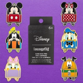 Loungefly x Disney Mickey and Friends Backpack Blind Box Enamel Pin
