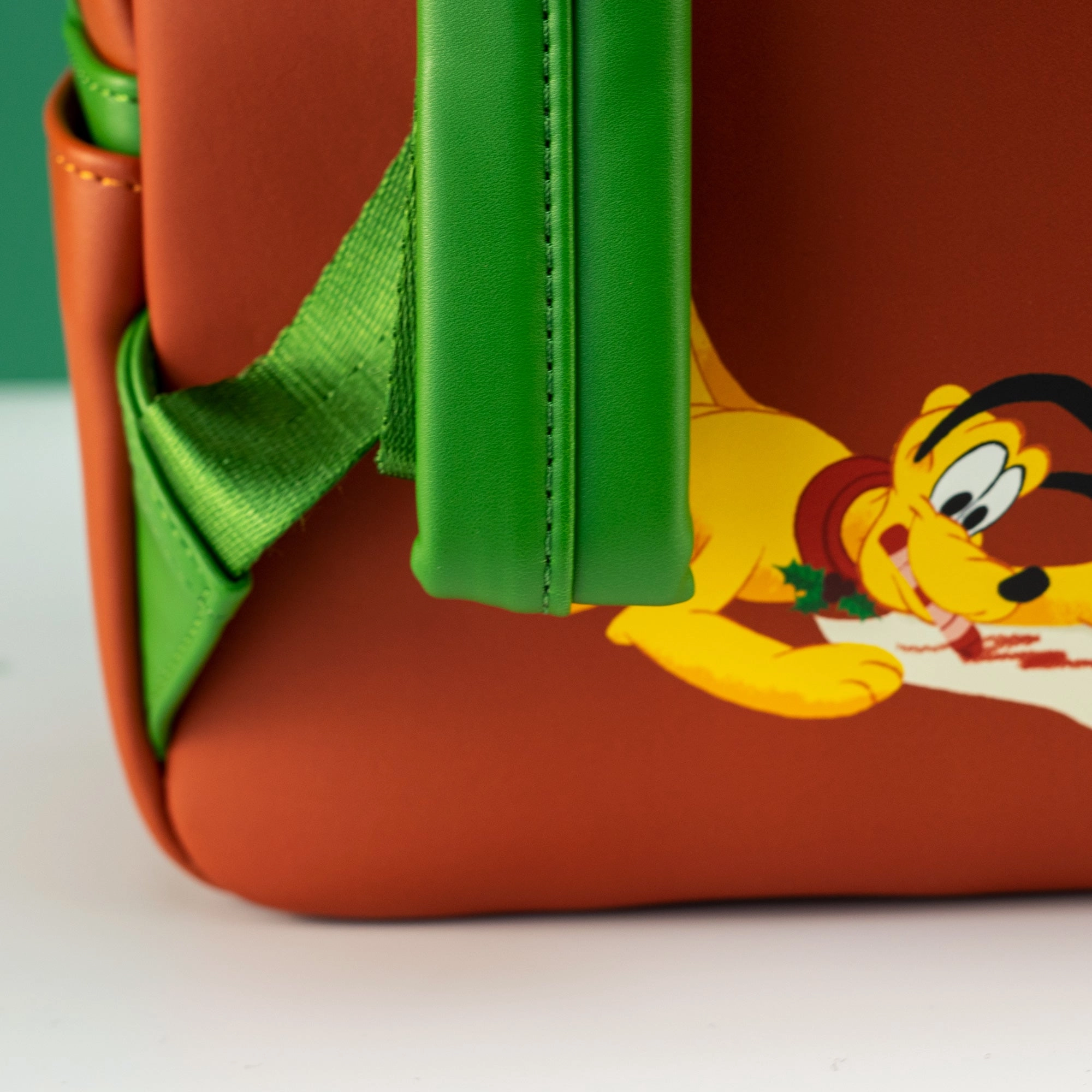 Loungefly x Disney Mickey and Minnie Christmas Fireplace Mini Backpack