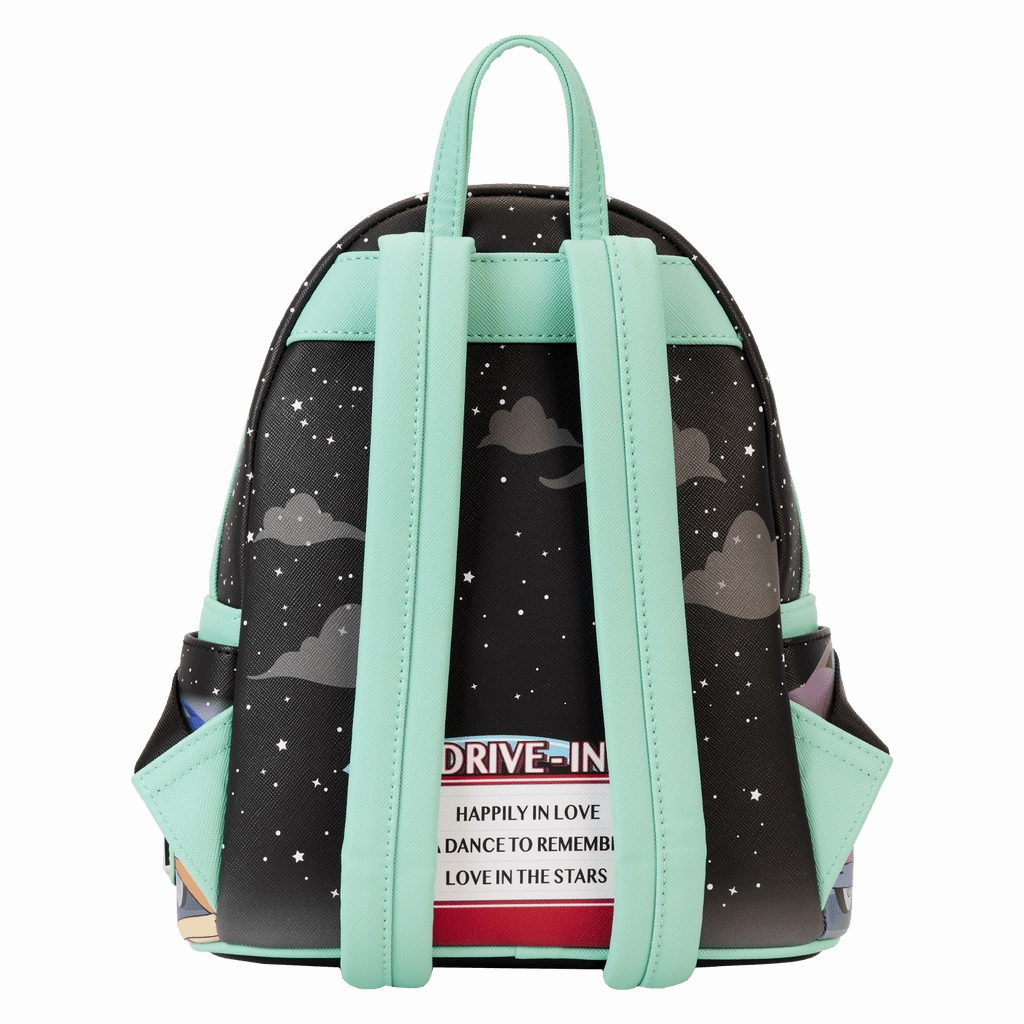 Loungefly X Disney Mickey And Minnie Date Night Drive-In Mini Backpack