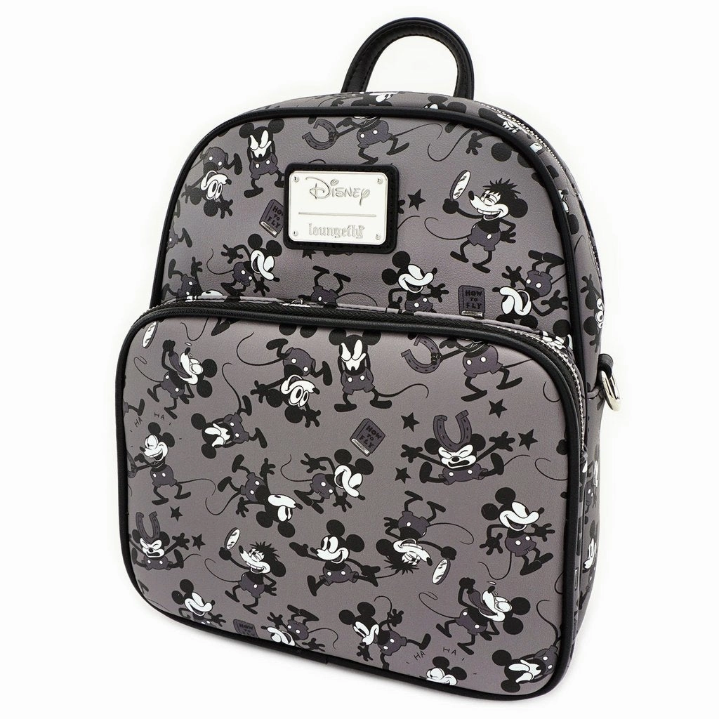 Loungefly X Disney Mickey Mouse Plane Crazy Mini Backpack