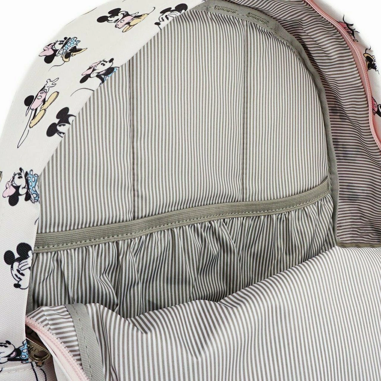 Loungefly X Disney Minnie & Mickey Pastel Nylon Backpack