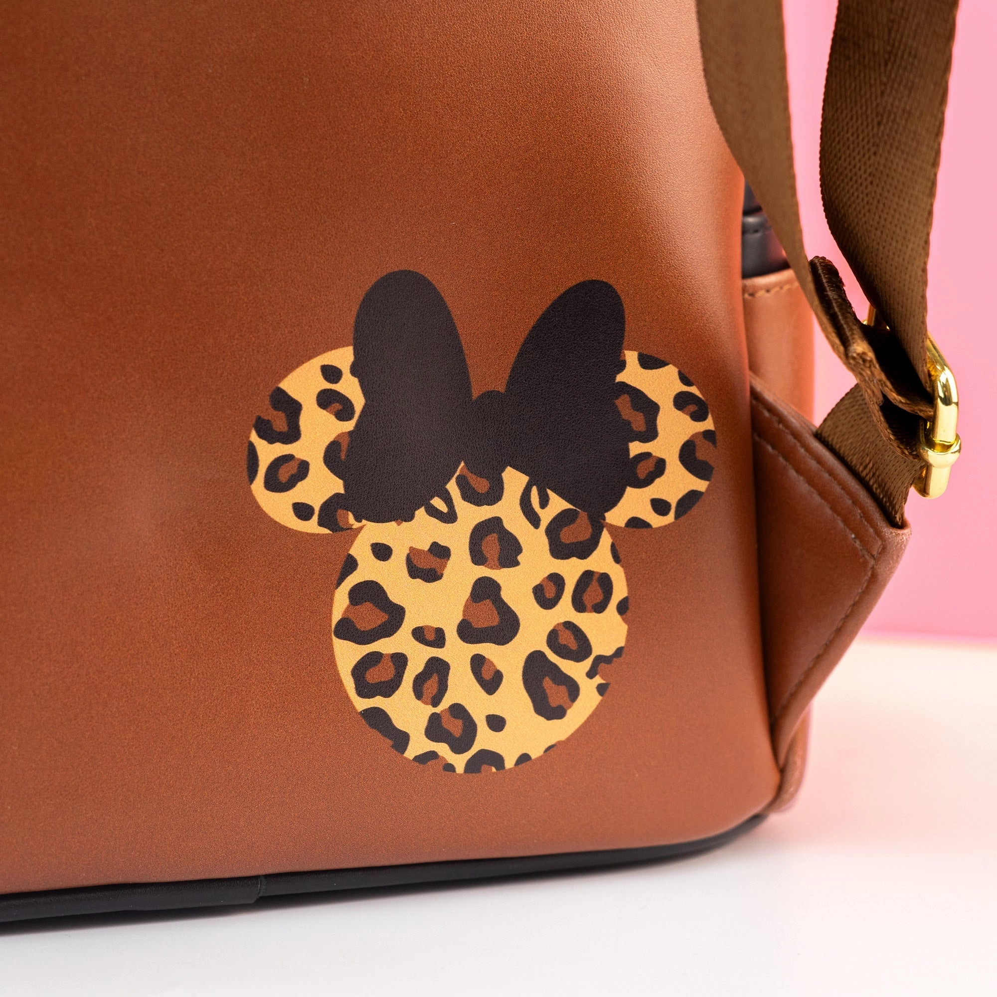 Loungefly x Disney Minnie Mouse Leopard Print Mini Backpack