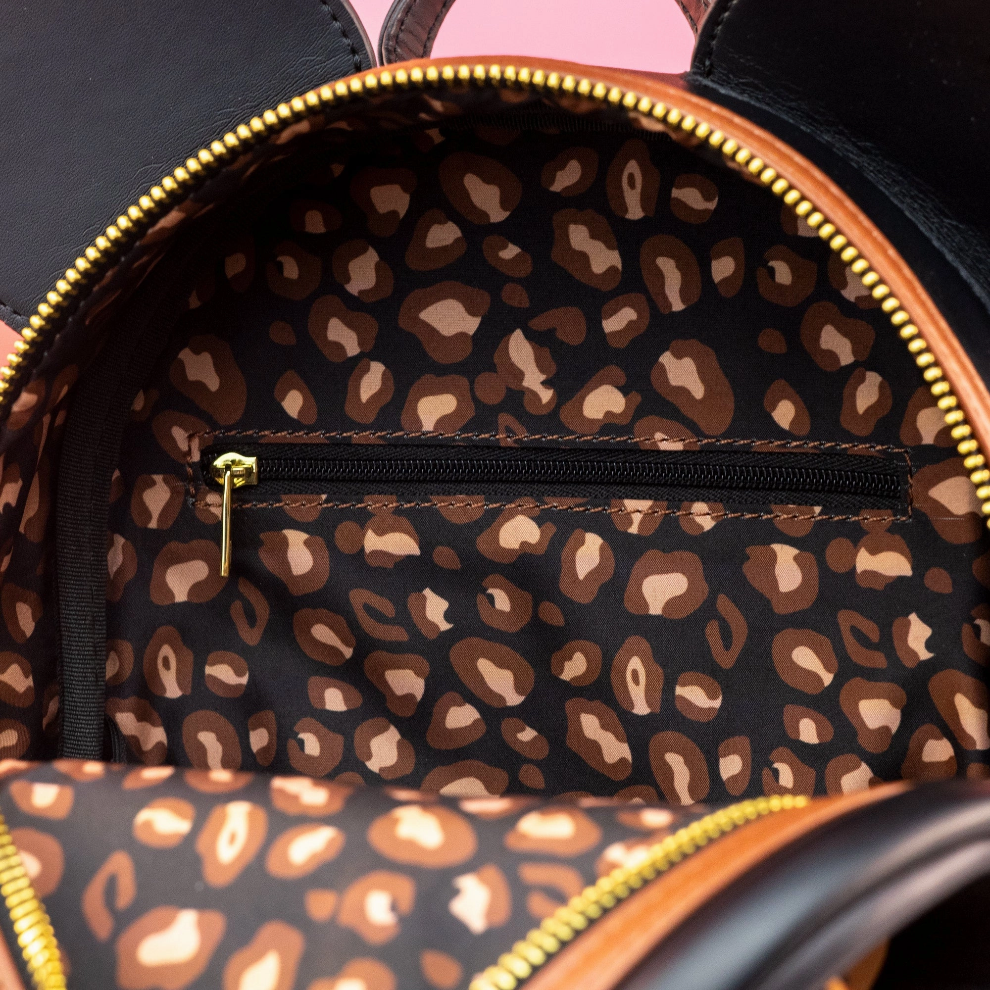 Loungefly x Disney Minnie Mouse Leopard Print Mini Backpack