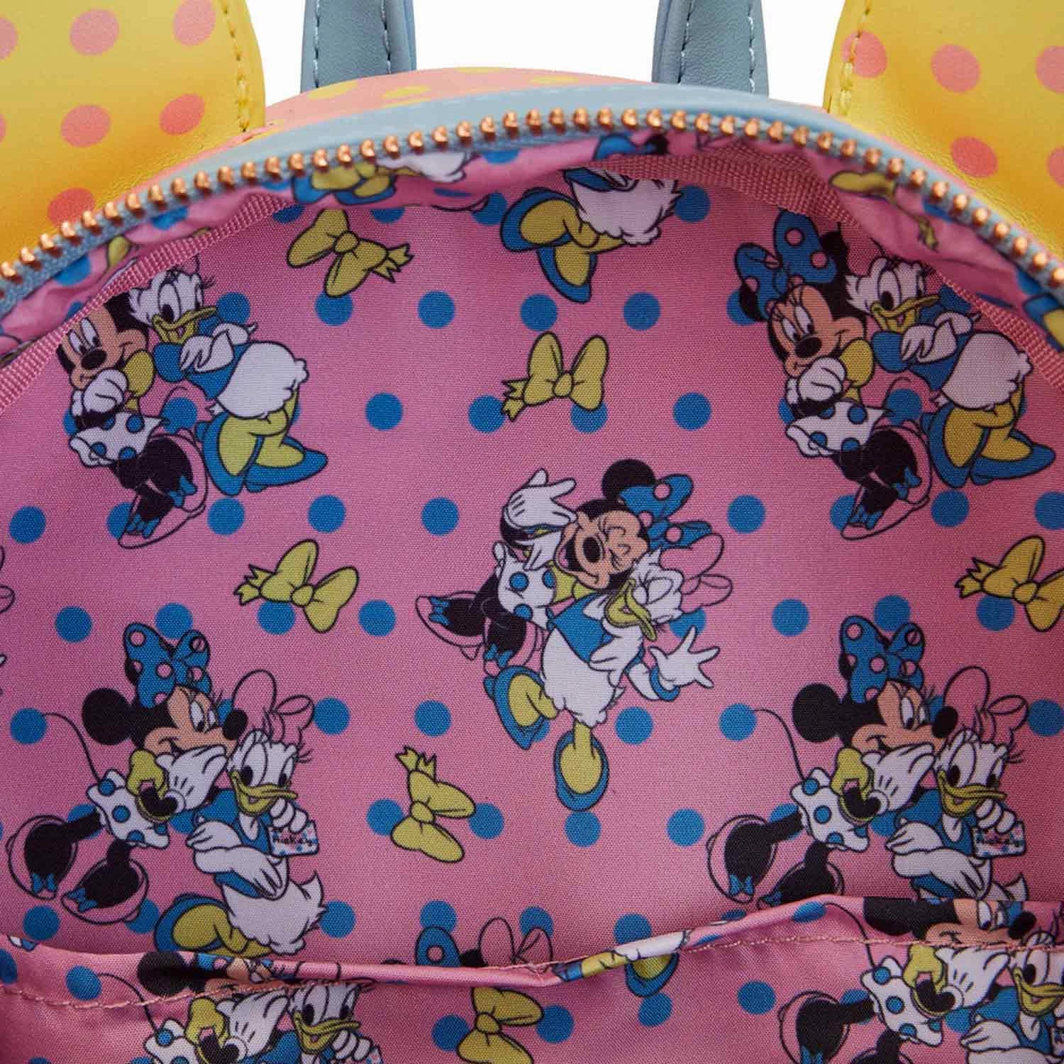 Loungefly x Disney Minnie Mouse Pastel Polka Dot Mini Backpack