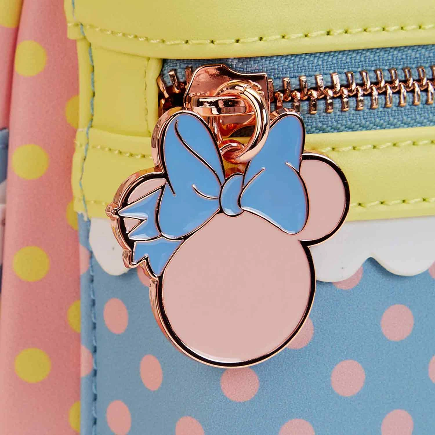 Loungefly x Disney Minnie Mouse Pastel Polka Dot Mini Backpack