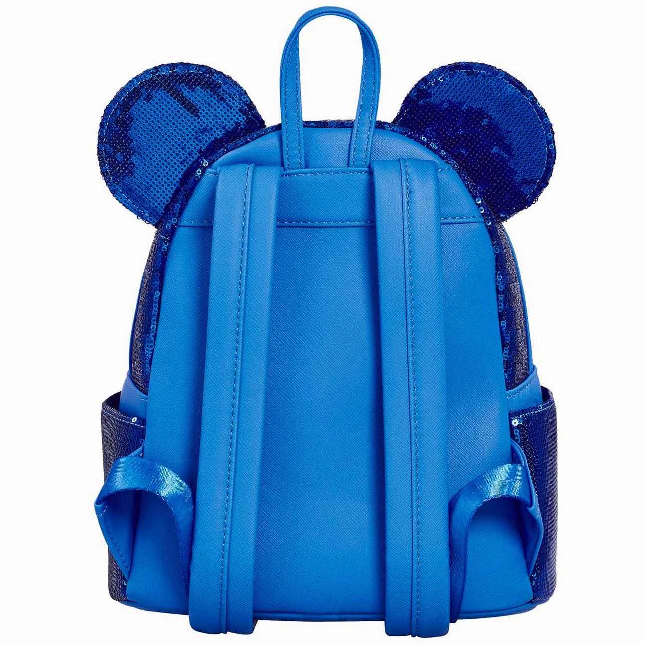Loungefly x Disney Minnie Mouse Union Jack Sequin Mini Backpack