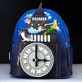 Loungefly x Disney Peter Pan Glow Clock Mini Backpack