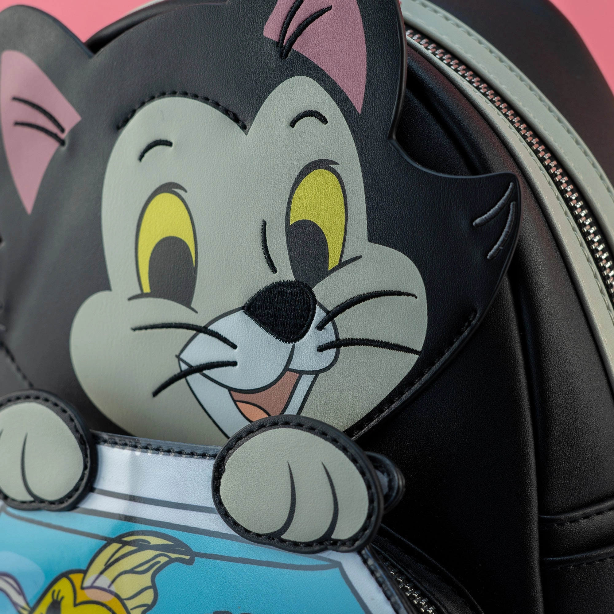 Loungefly x Disney Pinocchio Figaro with Cleo Fish Bowl Mini Backpack