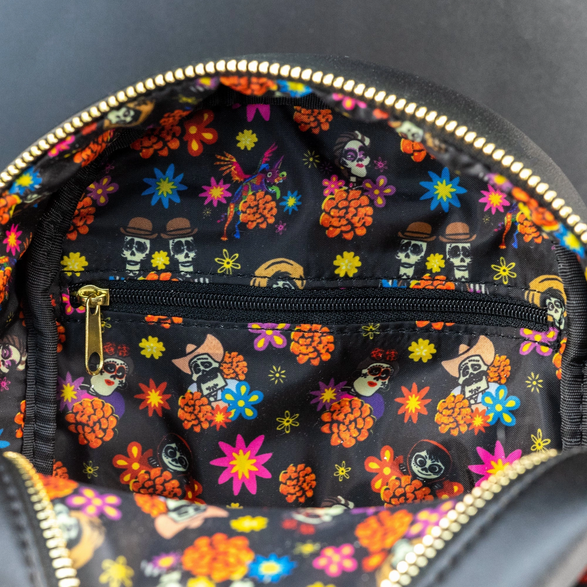 Loungefly x Disney Pixar Coco Remember Me Floral Mini Backpack
