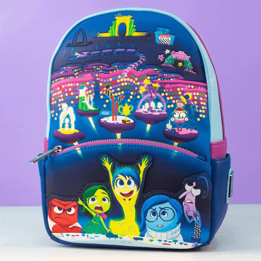 Loungefly x Disney Pixar Inside Out Control Panel Mini Backpack