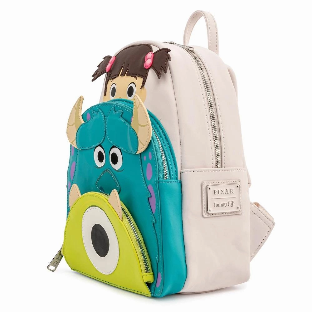 Loungefly x Disney Pixar Monsters Inc Trio Mini Backpack