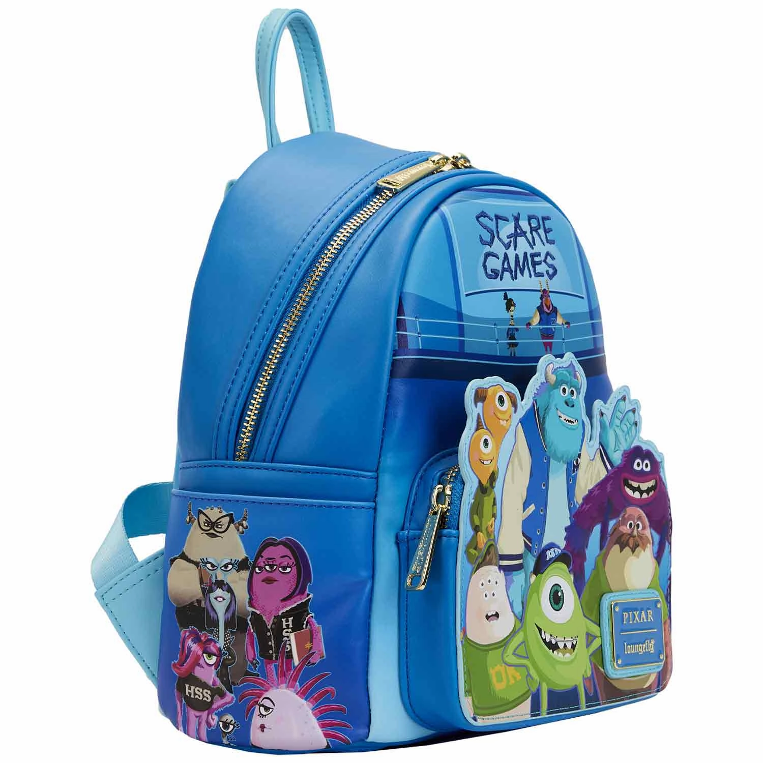Loungefly x Disney Pixar Monsters University Scare Games Mini Backpack