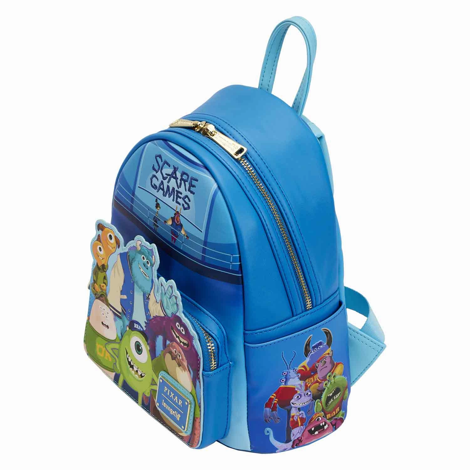 Loungefly x Disney Pixar Monsters University Scare Games Mini Backpack