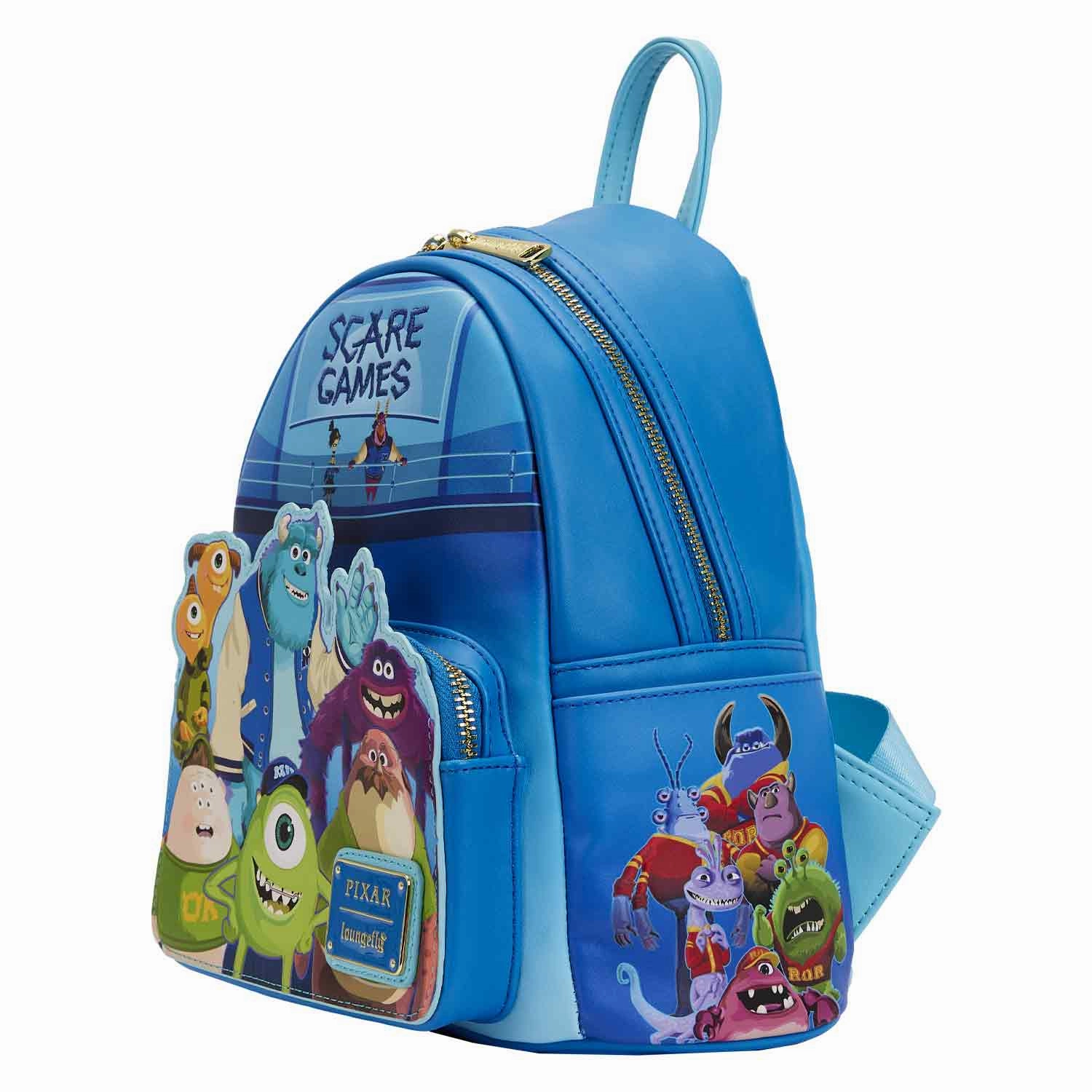 Loungefly x Disney Pixar Monsters University Scare Games Mini Backpack
