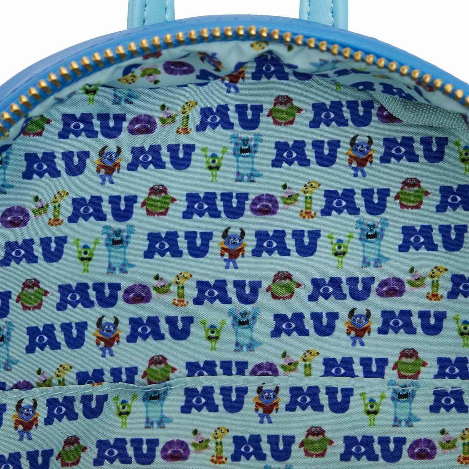 Loungefly x Disney Pixar Monsters University Scare Games Mini Backpack