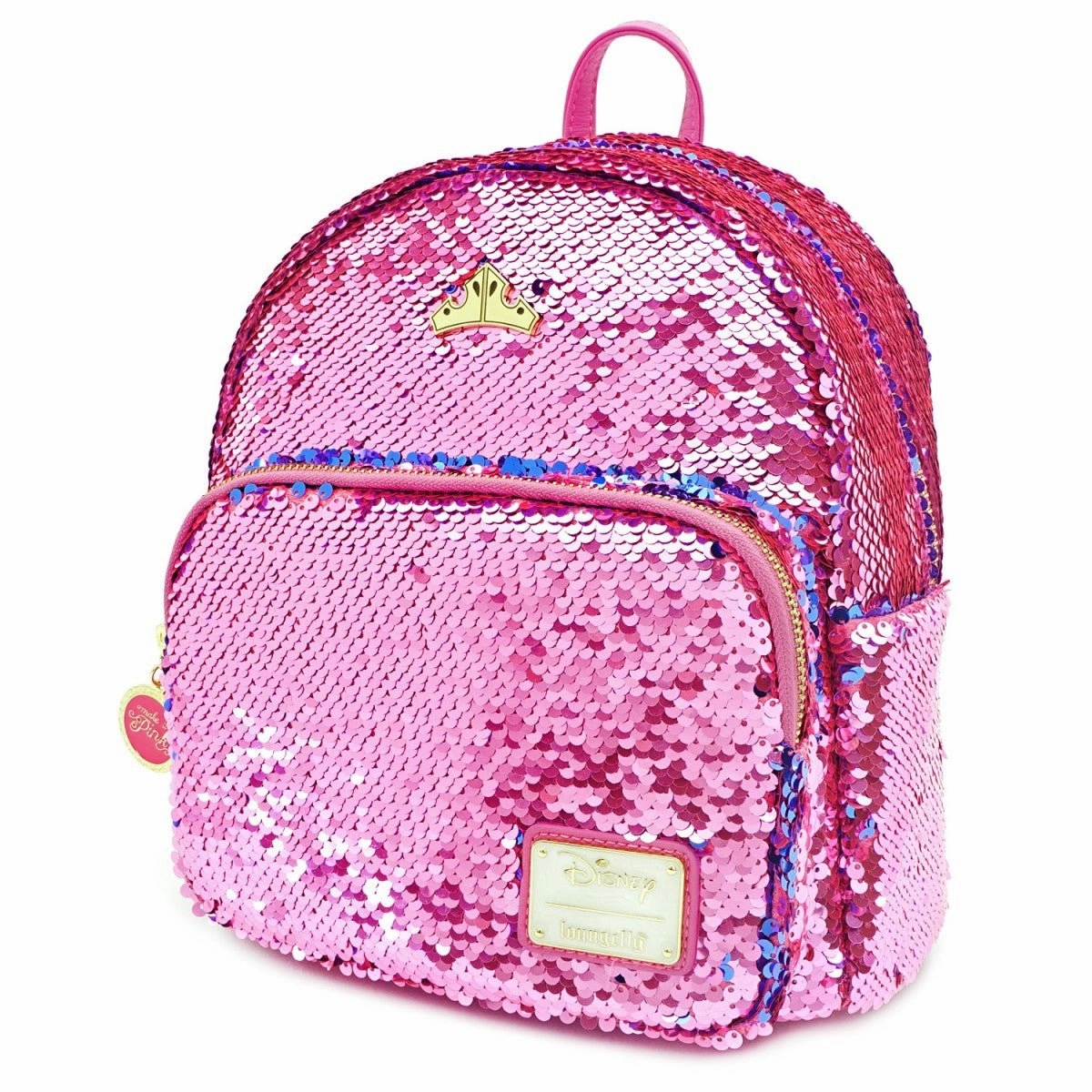 Loungefly X Disney Princess Sleeping Beauty Reversible Sequin Mini Backpack