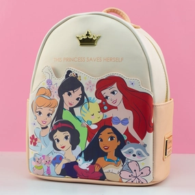 Loungefly x Disney Princesses and Sidekicks Mini Backpack
