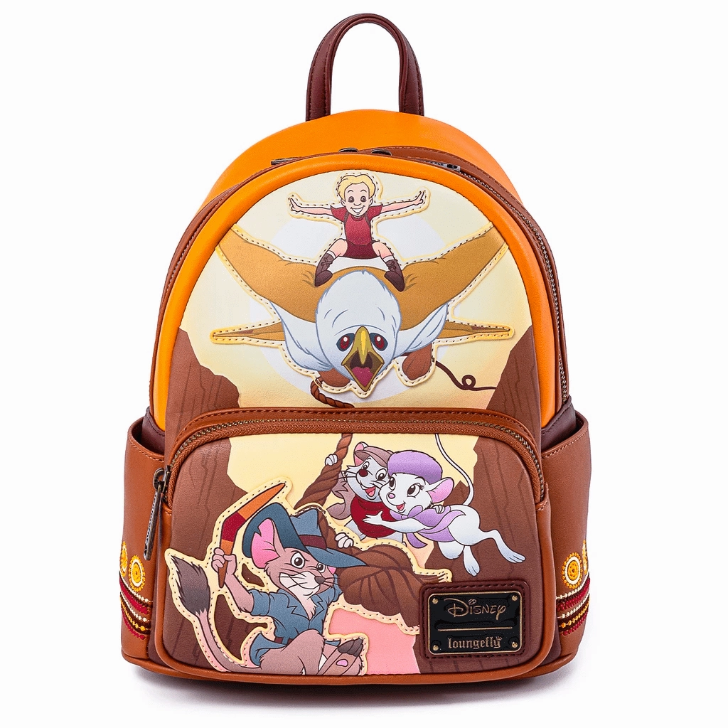 Loungefly x Disney Rescuers Down Under Mini Backpack