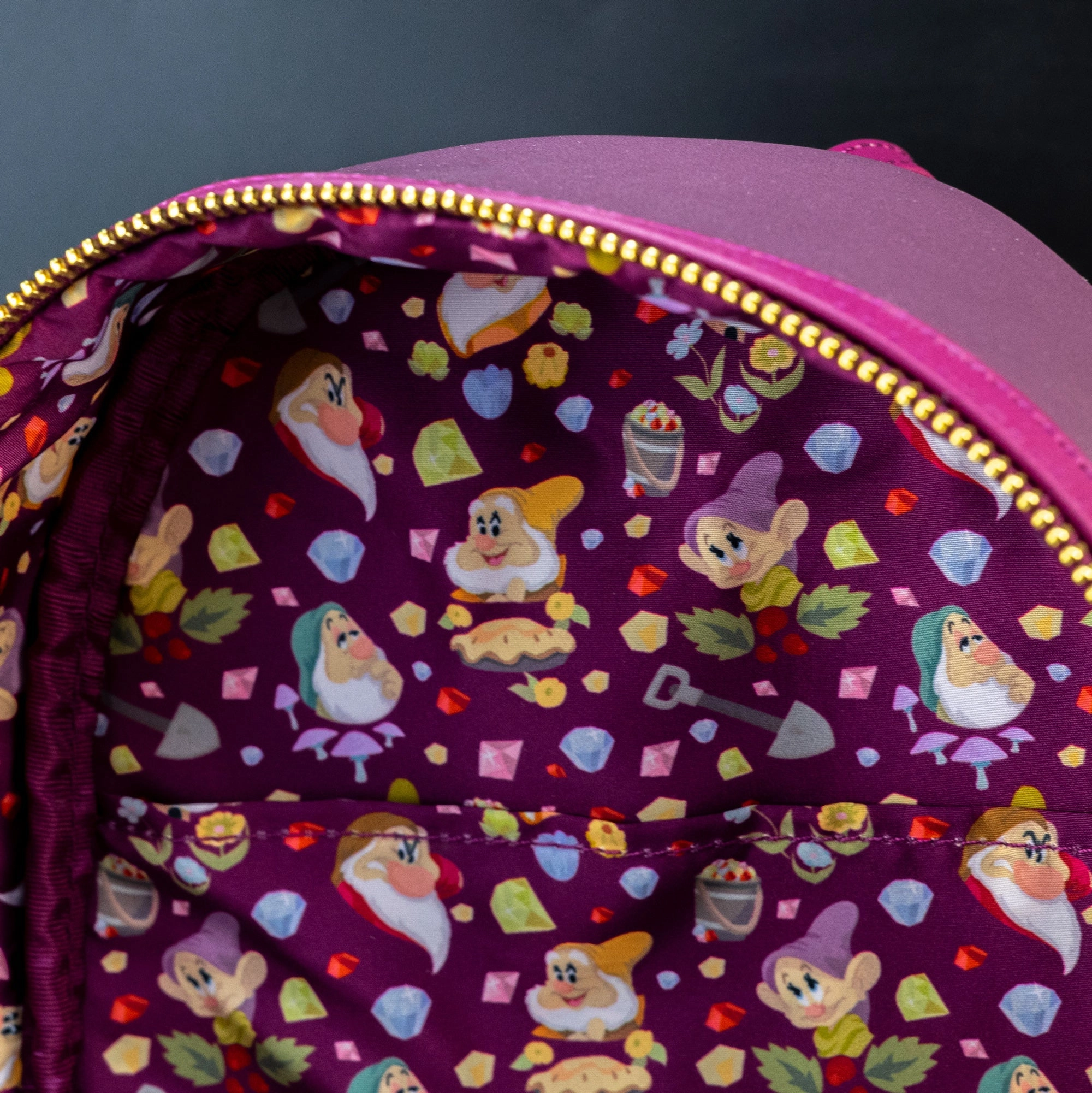 Loungefly x Disney Snow White Seven Dwarfs Mine Cart Mini Backpack