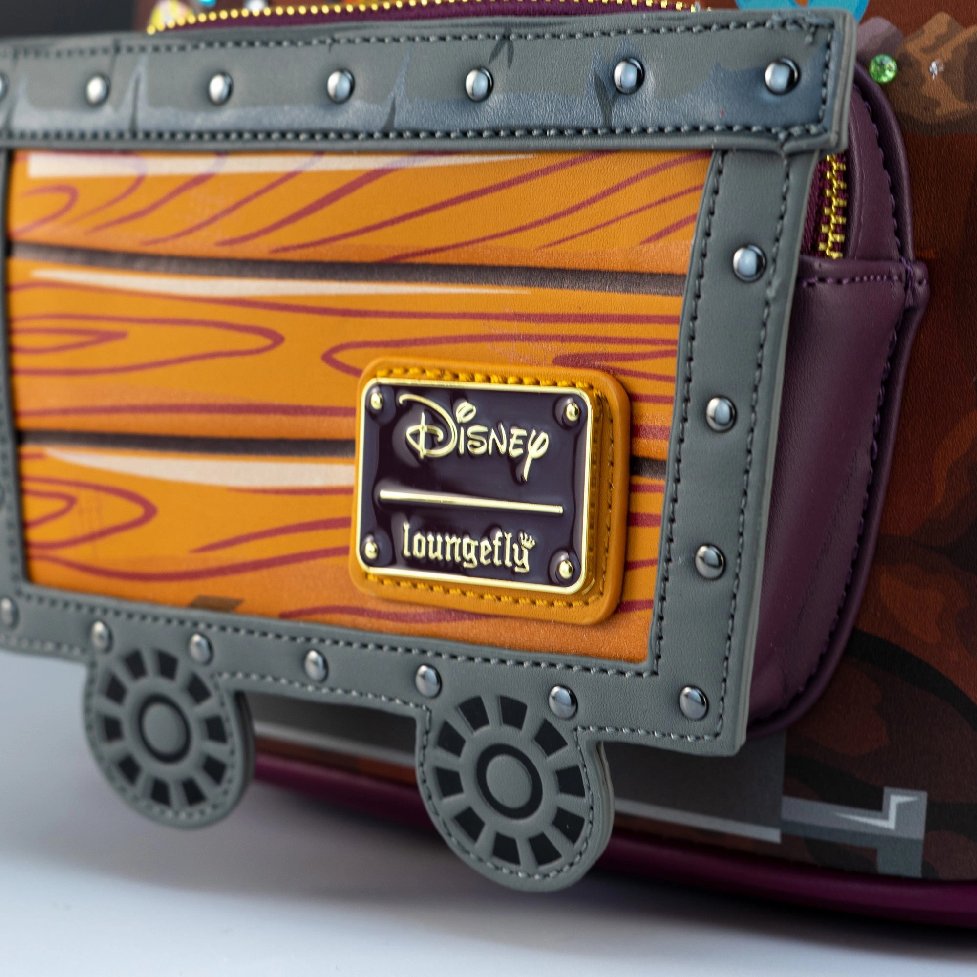 Loungefly x Disney Snow White Seven Dwarfs Mine Cart Mini Backpack