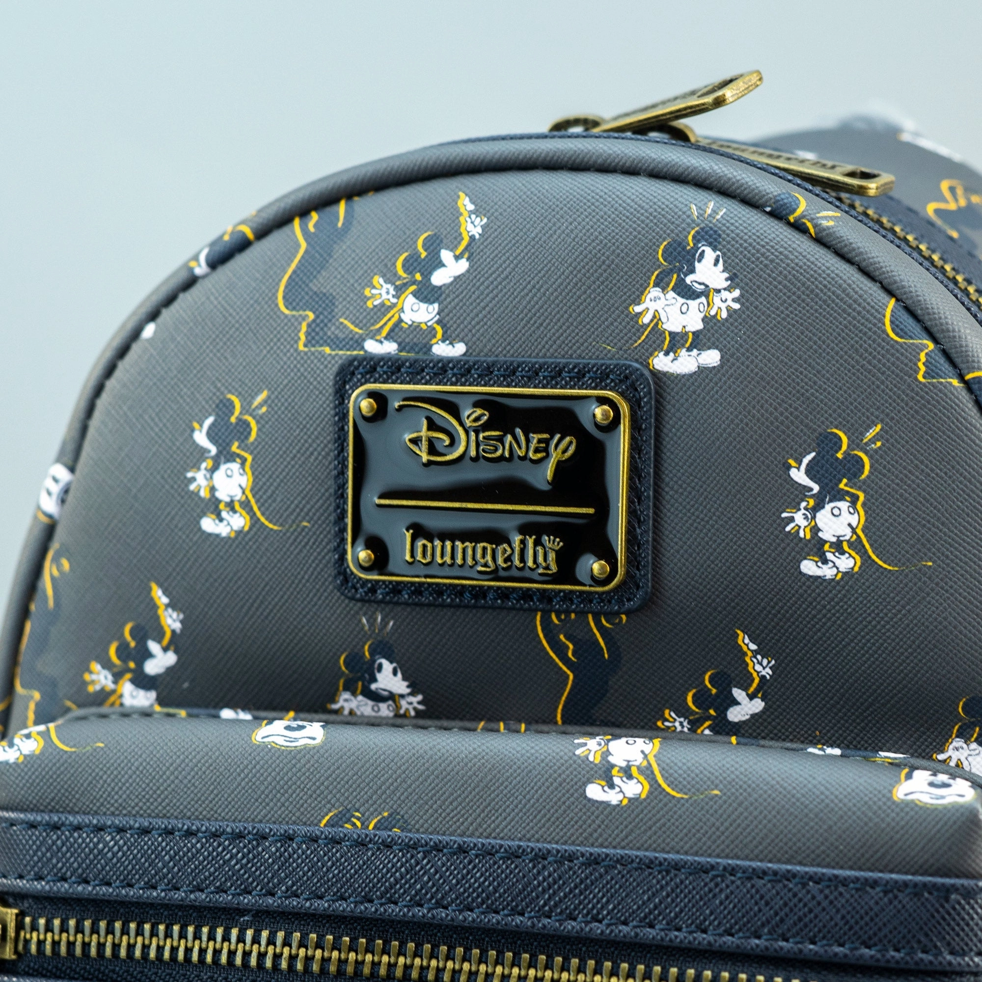 Loungefly x Disney Spooked Mickey All Over Print Mini Backpack