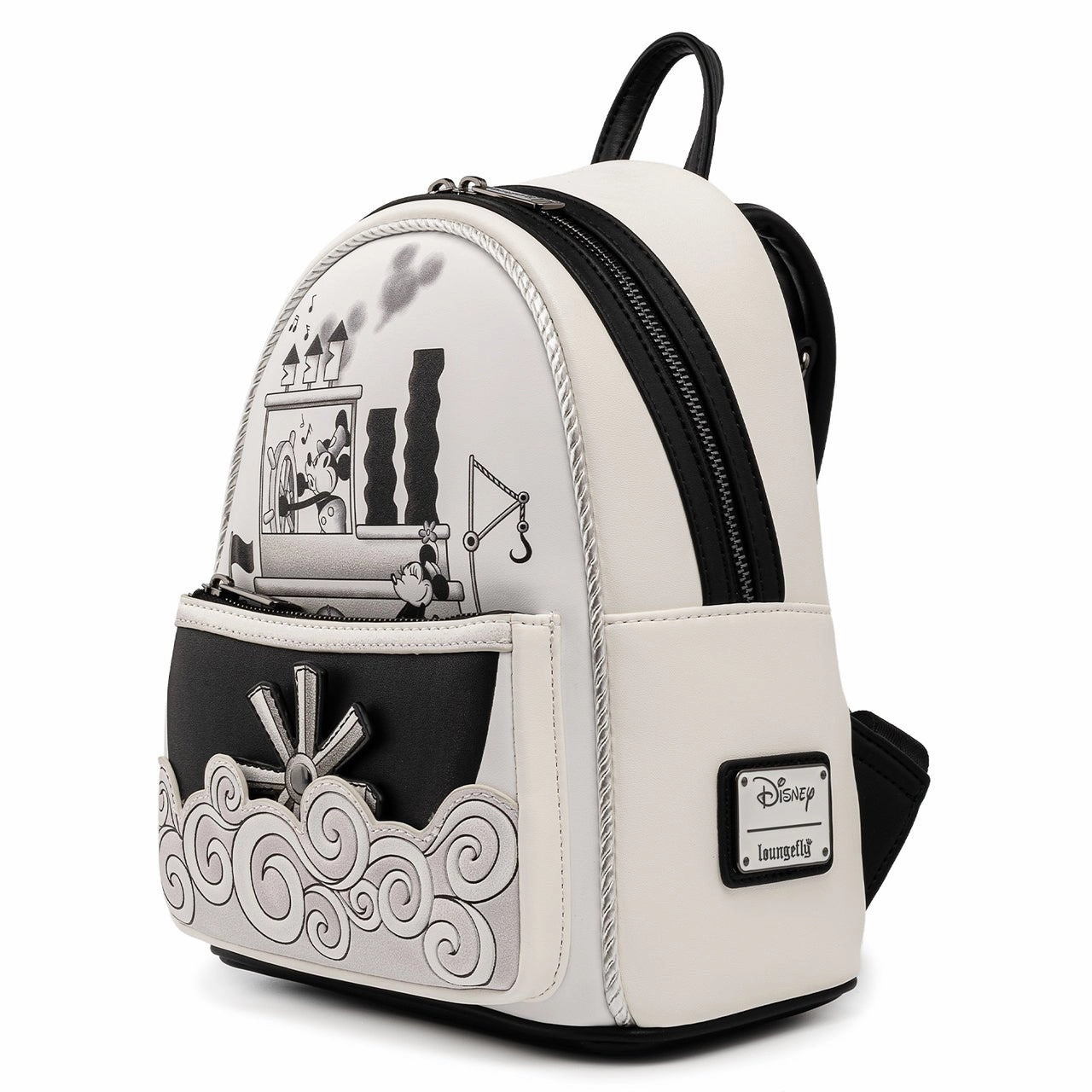 Loungefly x Disney Steamboat Willie Cruise Mini Backpack