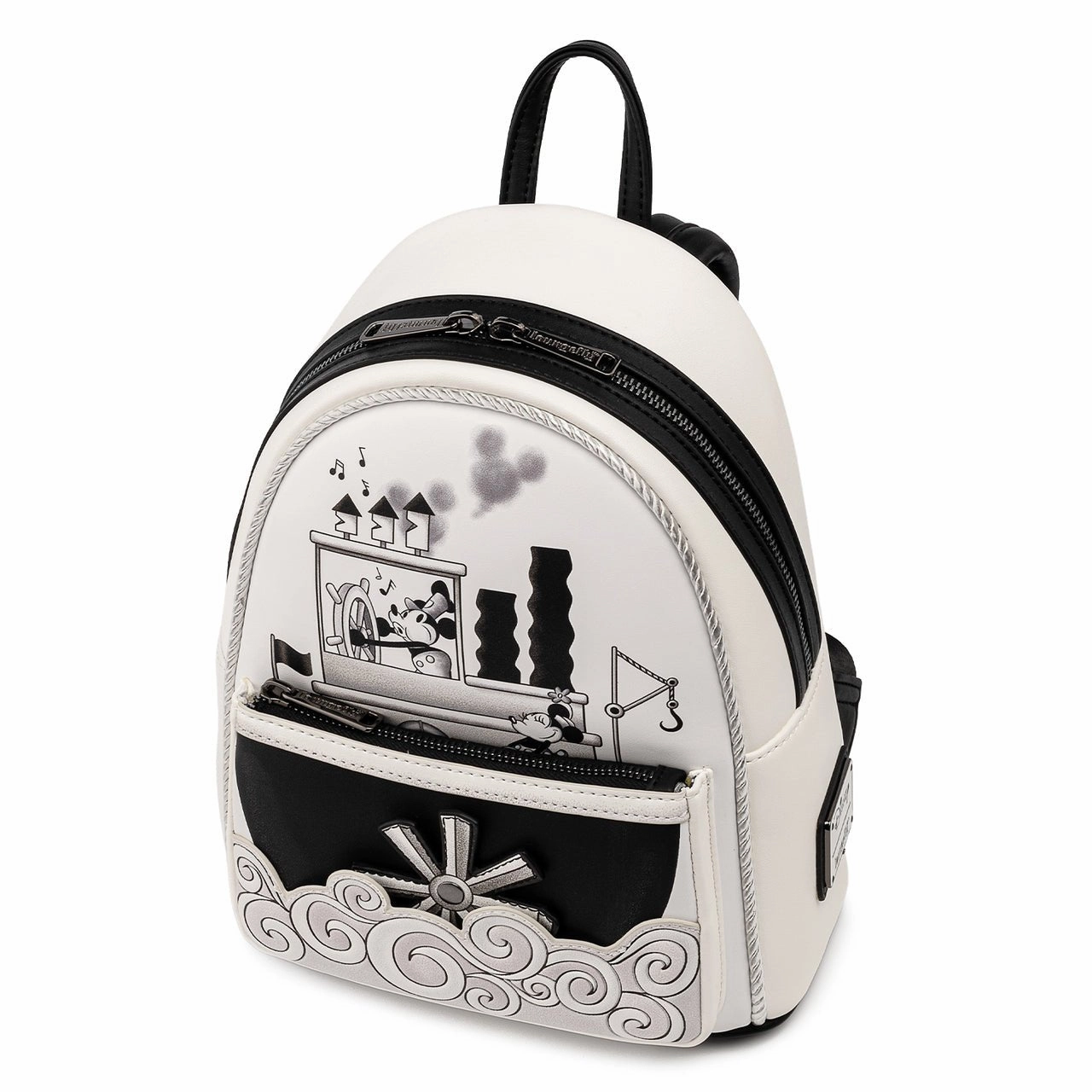 Loungefly x Disney Steamboat Willie Cruise Mini Backpack