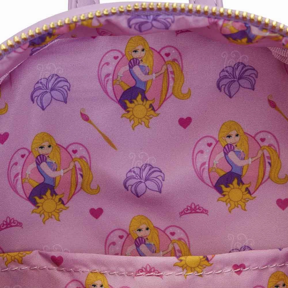 Loungefly x Disney Tangled Rapunzel Scenes Mini Backpack